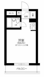 大久保駅 徒歩2分 4階の物件間取画像